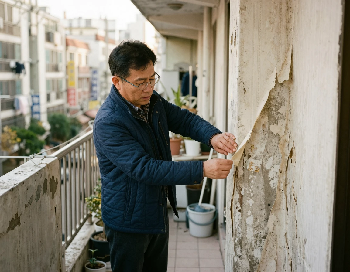 겨울철 베란다 곰팡이 방지: 벽지 곰팡이 제거 방법 및 단열재 셀프 시공