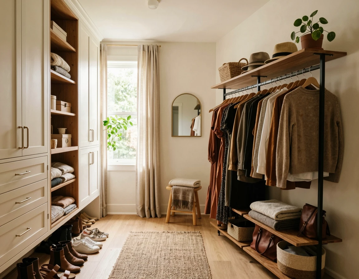 좁은 방 드레스룸 시스템 행거, 붙박이장 시스템 옷장 비교 완벽 가이드