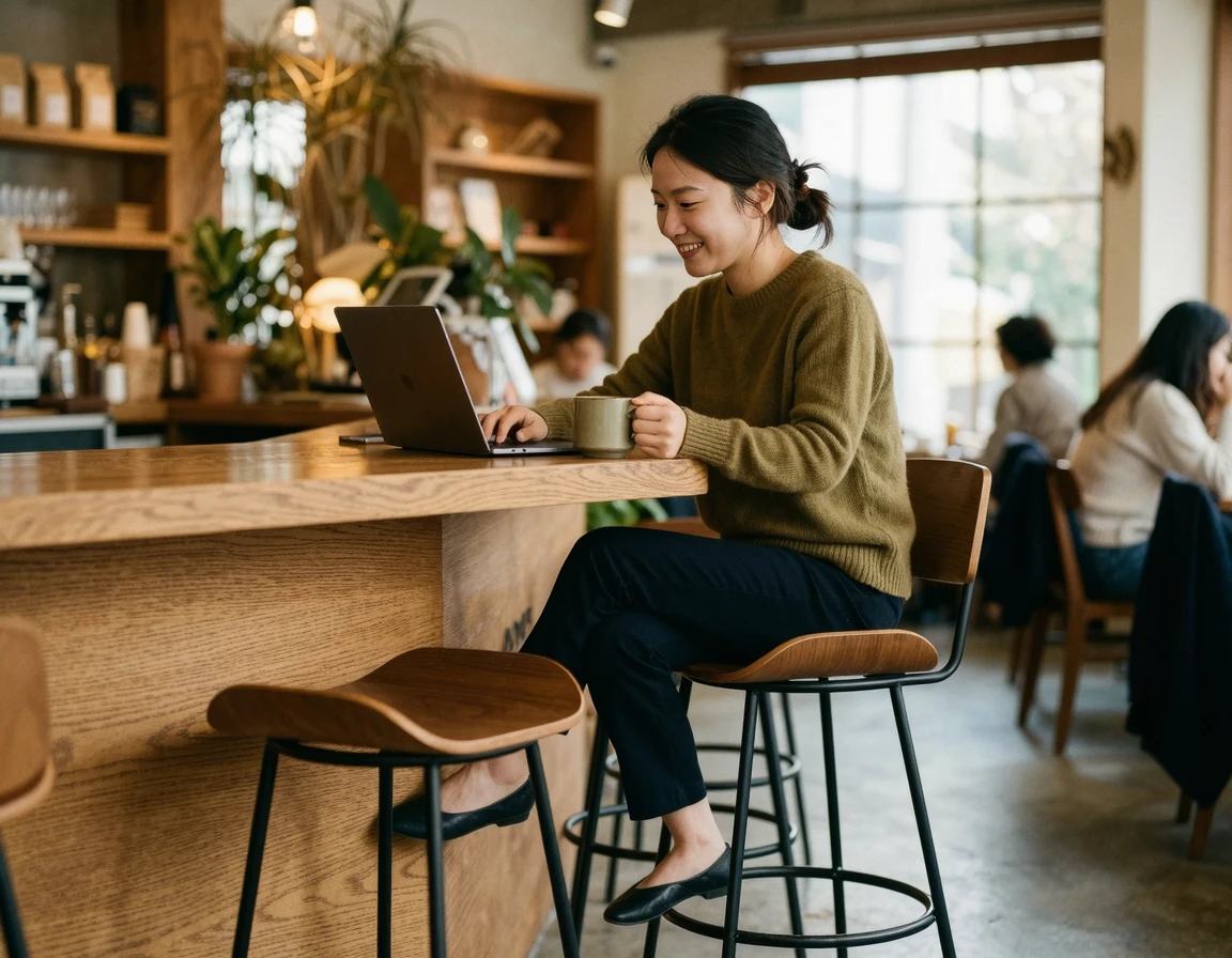 바 테이블과 아일랜드 식탁 의자의 이상적인 높이 비례